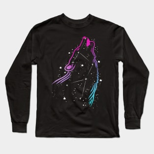 Wolf Constellation Long Sleeve T-Shirt